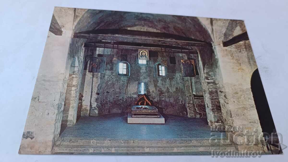 Ταχυδρομική κάρτα Μπατάκ, Ιστορική εκκλησία, Εσωτερικό, 1980