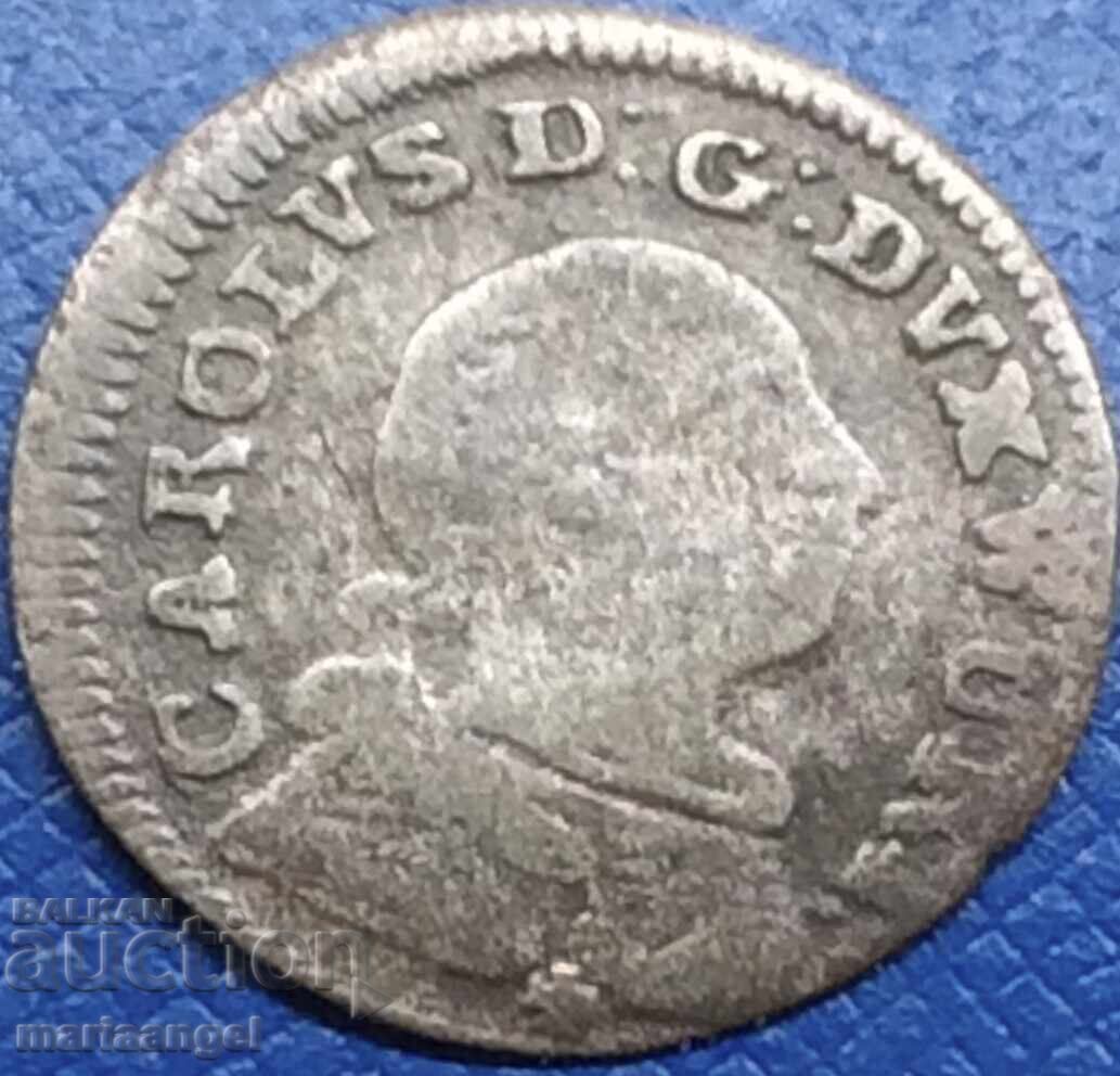 1 Kreuzer 1769 Germany Württemberg Karl Eugen, rare with price € 24.00 | 46.94 BGN