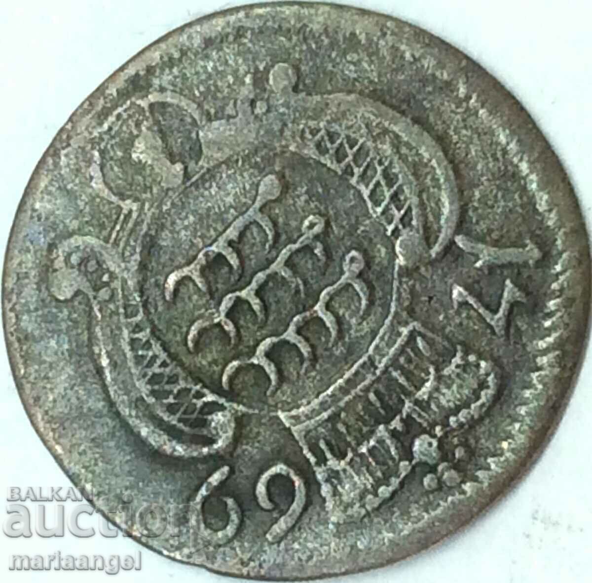 1 Kreuzer 1769 Germany Württemberg Karl Eugen, rare - 5