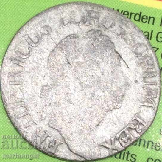 3 гроша 1783 Прусия Фридрих Боруски сребро с цена € 12.00 | 23.47 лв. 3 гроша 1783 Прусия Фридрих Боруски сребро с цена € 12.00 | 23.47 лв.