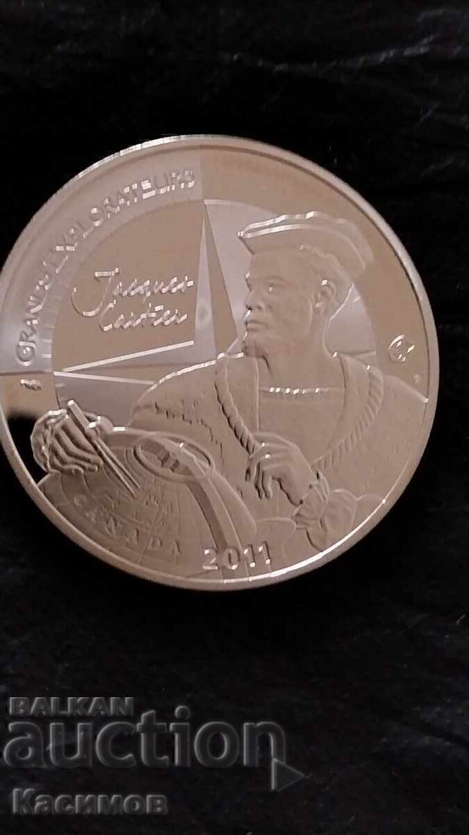 Livrarea Monedă de argint jubiliară din Franța 10 Euro 2011. UNC