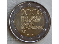 2 euro Franța 2008