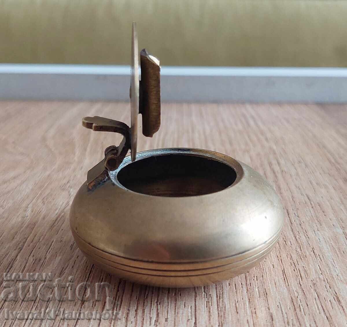 Кутийка пепелник месинг за ценители - 5 Кутийка пепелник месинг за ценители - 5