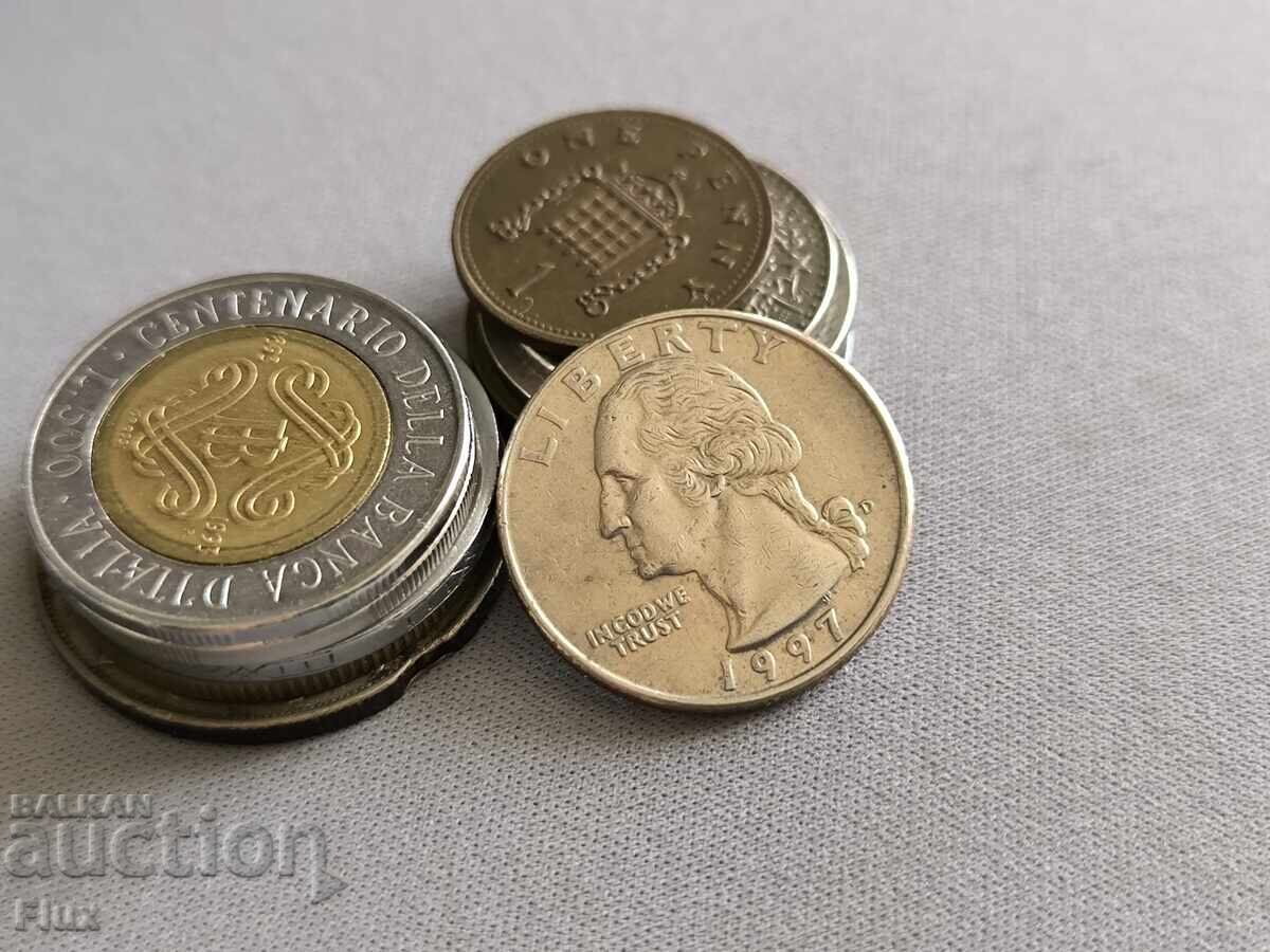 Coin - USA - 1/4 (Quarter) Dollar | 1997 with price € 1.00 | 1.96 BGN Coin - USA - 1/4 (Quarter) Dollar | 1997 with price € 1.00 | 1.96 BGN