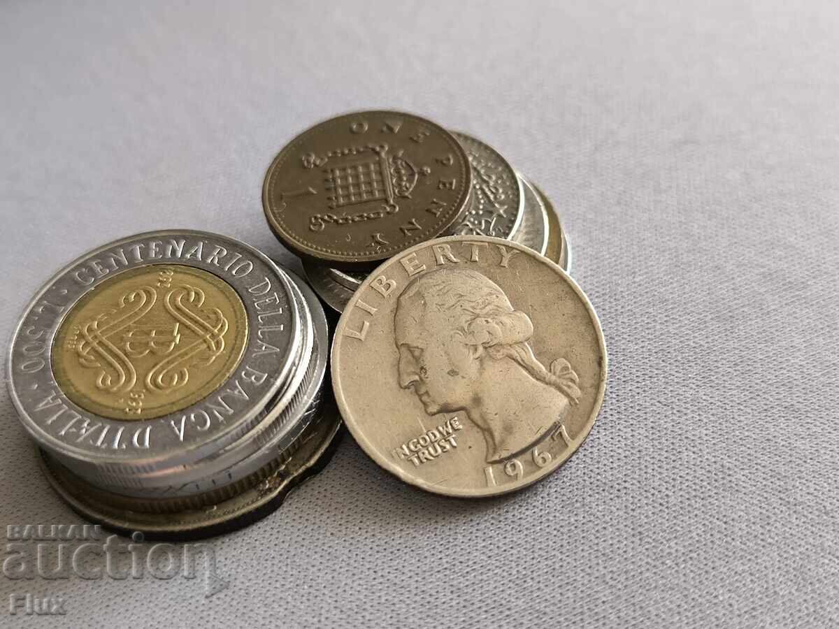 Monedă - SUA - 1/4 (un sfert) dolar | 1967 cu preț € 1.00 | 1.96 BGN