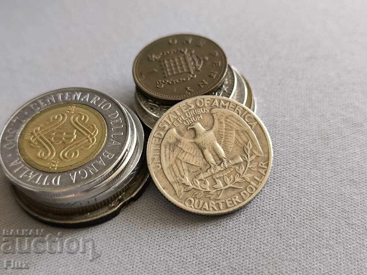 Monedă - SUA - 1/4 (un sfert) dolar | 1967