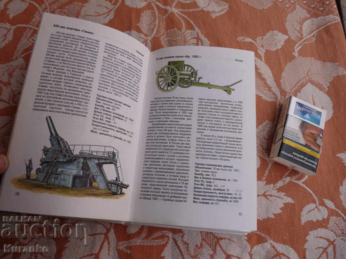 Доставка на Артилерия  Русия