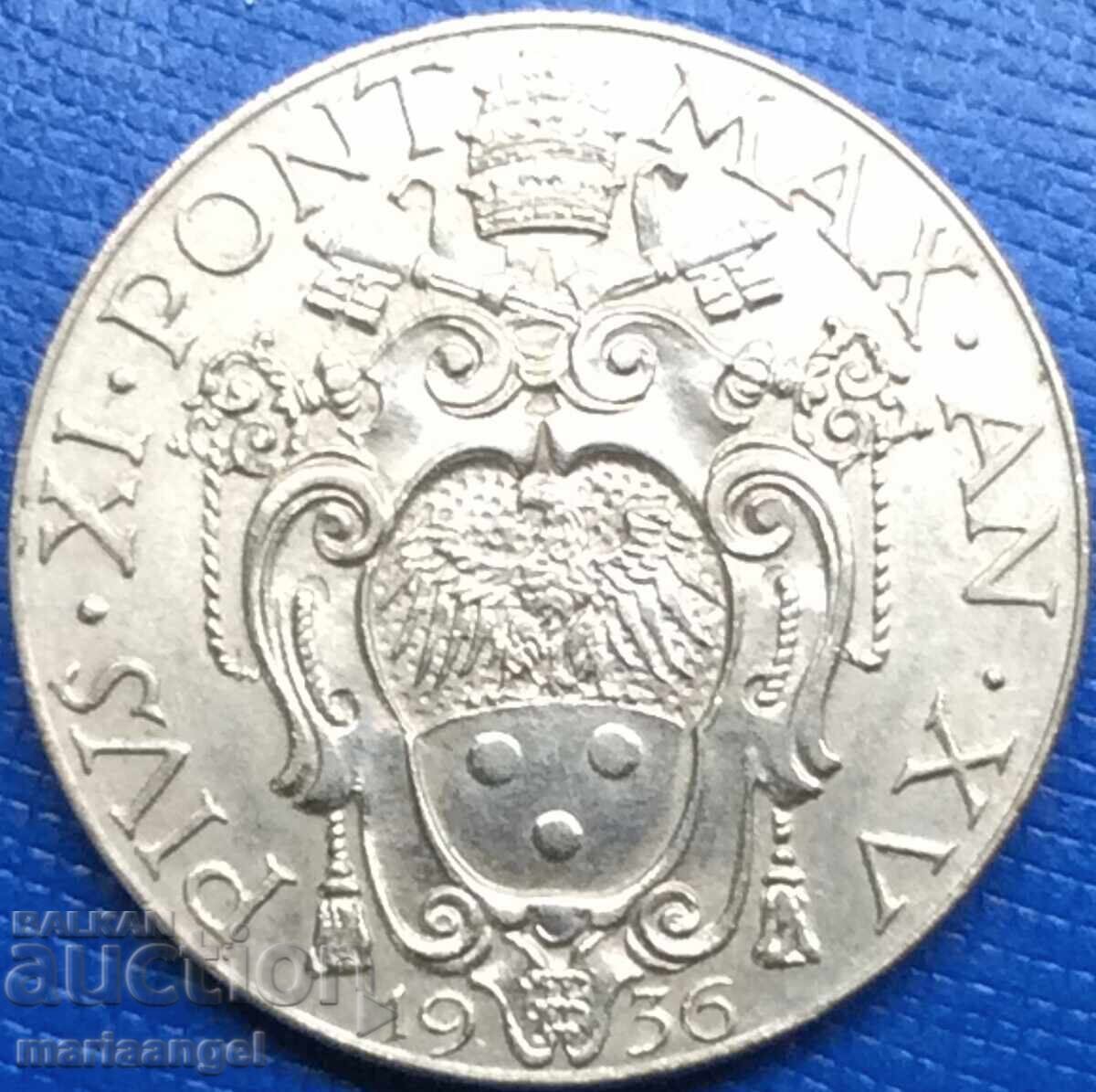 20 centesimi 1936 Vatican Pius XI - quite rare - 6