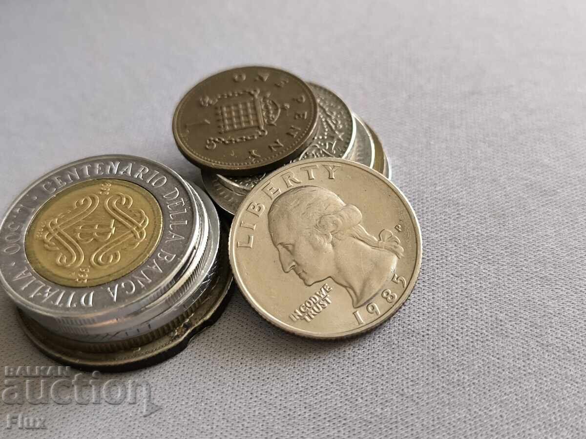 Coin - USA - 1/4 (Quarter) Dollar | 1985 with price € 1.00 | 1.96 BGN Coin - USA - 1/4 (Quarter) Dollar | 1985 with price € 1.00 | 1.96 BGN