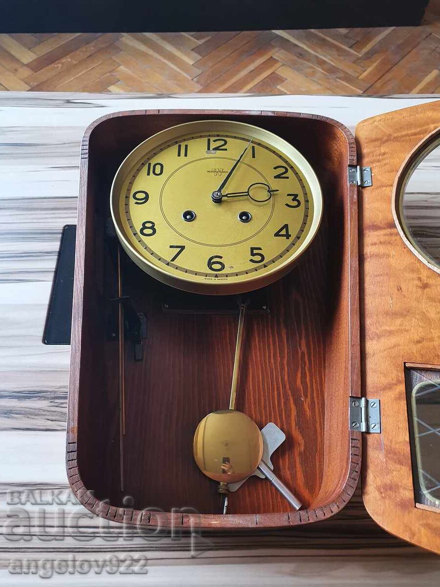 Beautiful Swedish WESTERSTRAND wall clock with price € 0.01 | 0.02 BGN