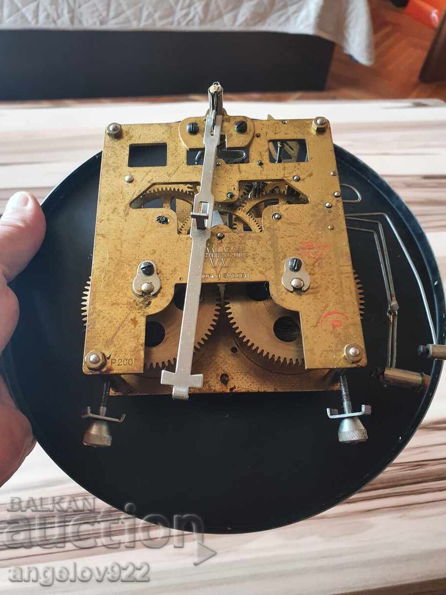 Auction  Beautiful Swedish WESTERSTRAND wall clock