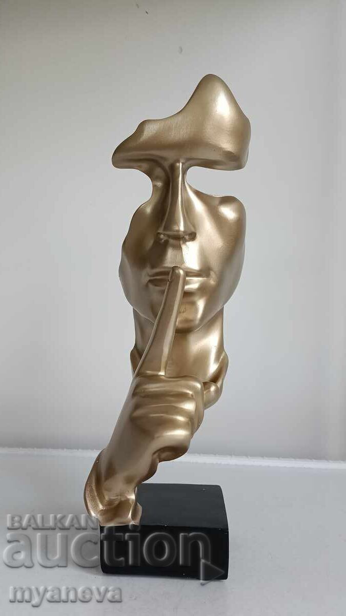 "Щастието обича тишината" , абстрактна статуетка "Щастието обича тишината" , абстрактна статуетка