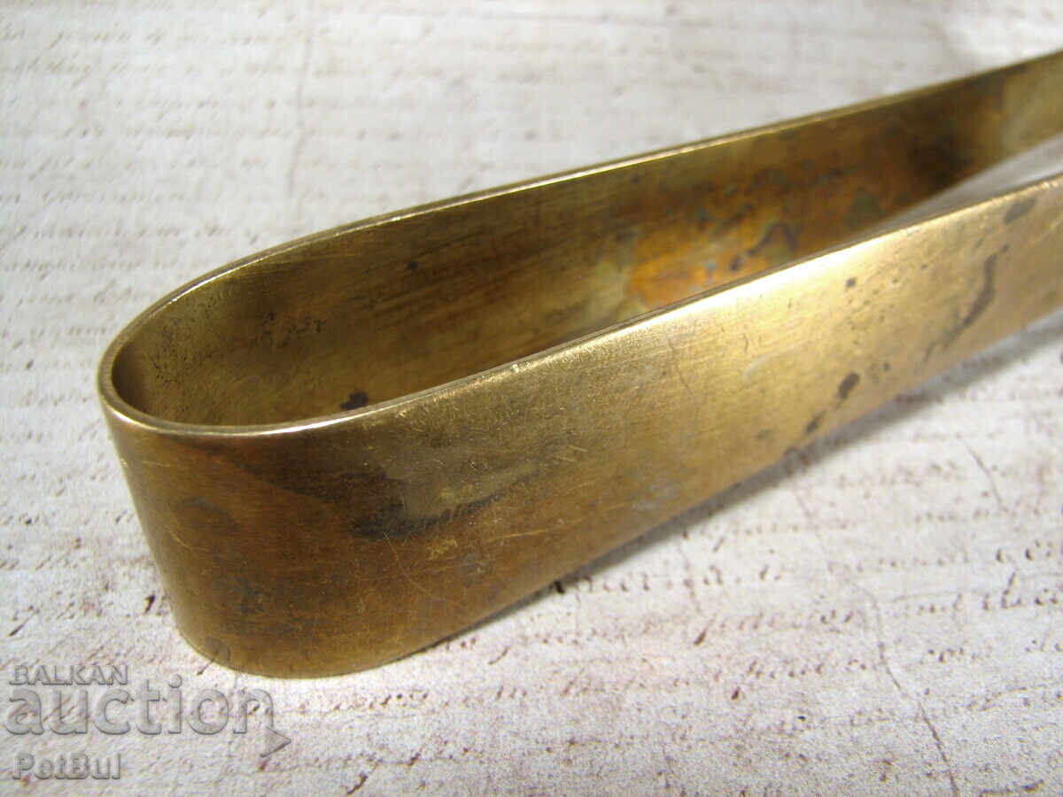 Стара Бронзова Щипка за Лед, Захар, Маслини за Коктейл Бар - 5 Стара Бронзова Щипка за Лед, Захар, Маслини за Коктейл Бар - 5