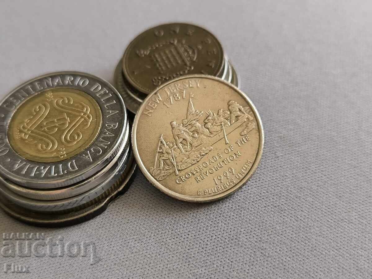 Coin - USA - 1/4 (quarter) dollar (New Jersey) | 1999 Coin - USA - 1/4 (quarter) dollar (New Jersey) | 1999