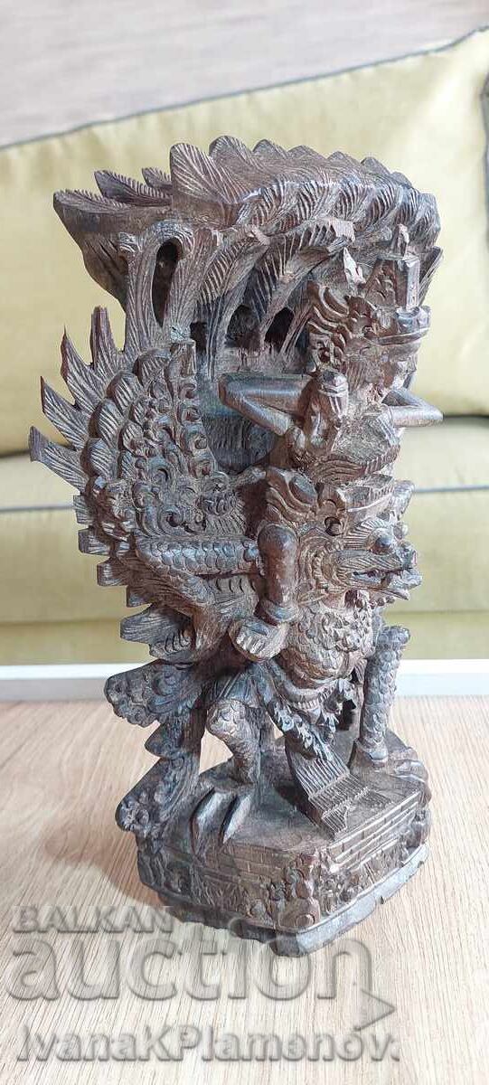 Auction Wood Carving Solid Wood for Connoisseurs Auction Wood Carving Solid Wood for Connoisseurs