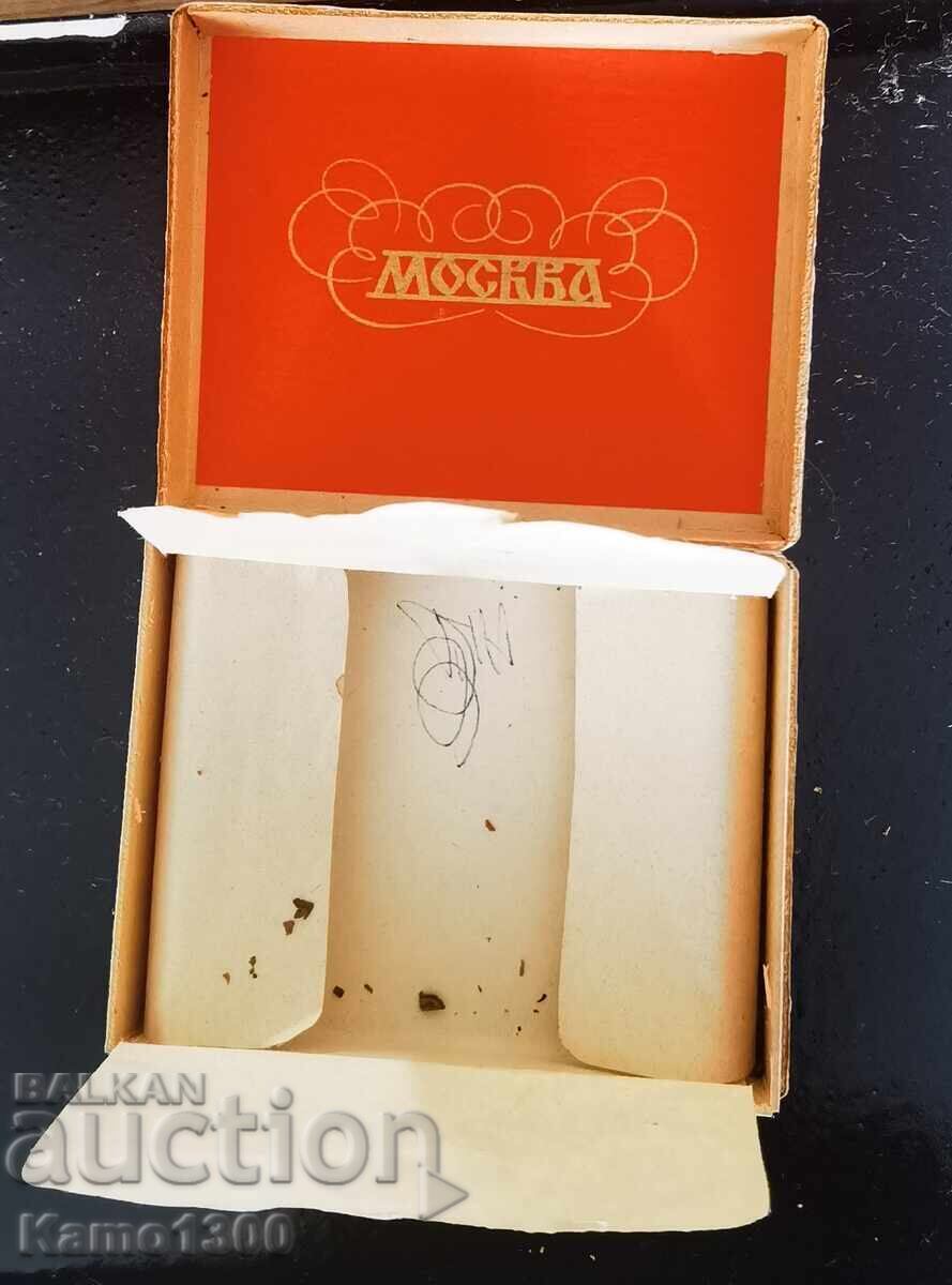 Auction  Cigarette box "Moskva", Yava tobacco factory