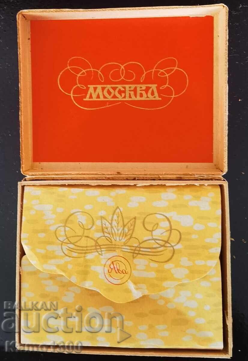 Delivery of Cigarette box "Moskva", Yava tobacco factory