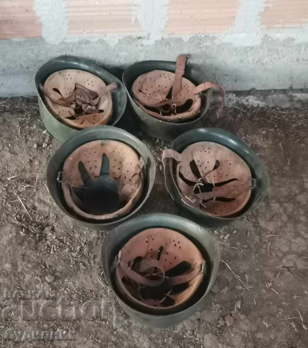 5 Military Helmets. BZC. See my other auctions too with price € 17.89 | 34.99 BGN 5 Military Helmets. BZC. See my other auctions too with price € 17.89 | 34.99 BGN