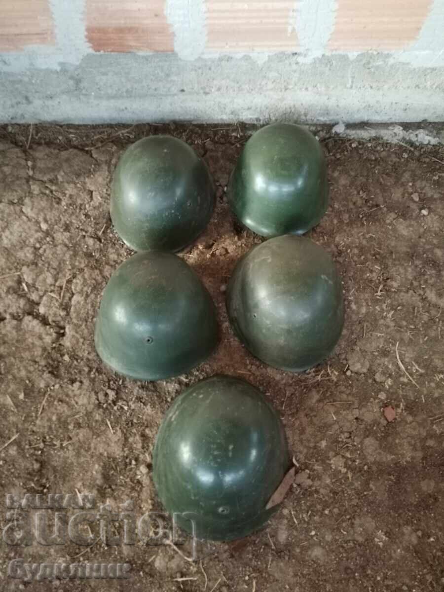 5 Military Helmets. BZC. See my other auctions too 5 Military Helmets. BZC. See my other auctions too