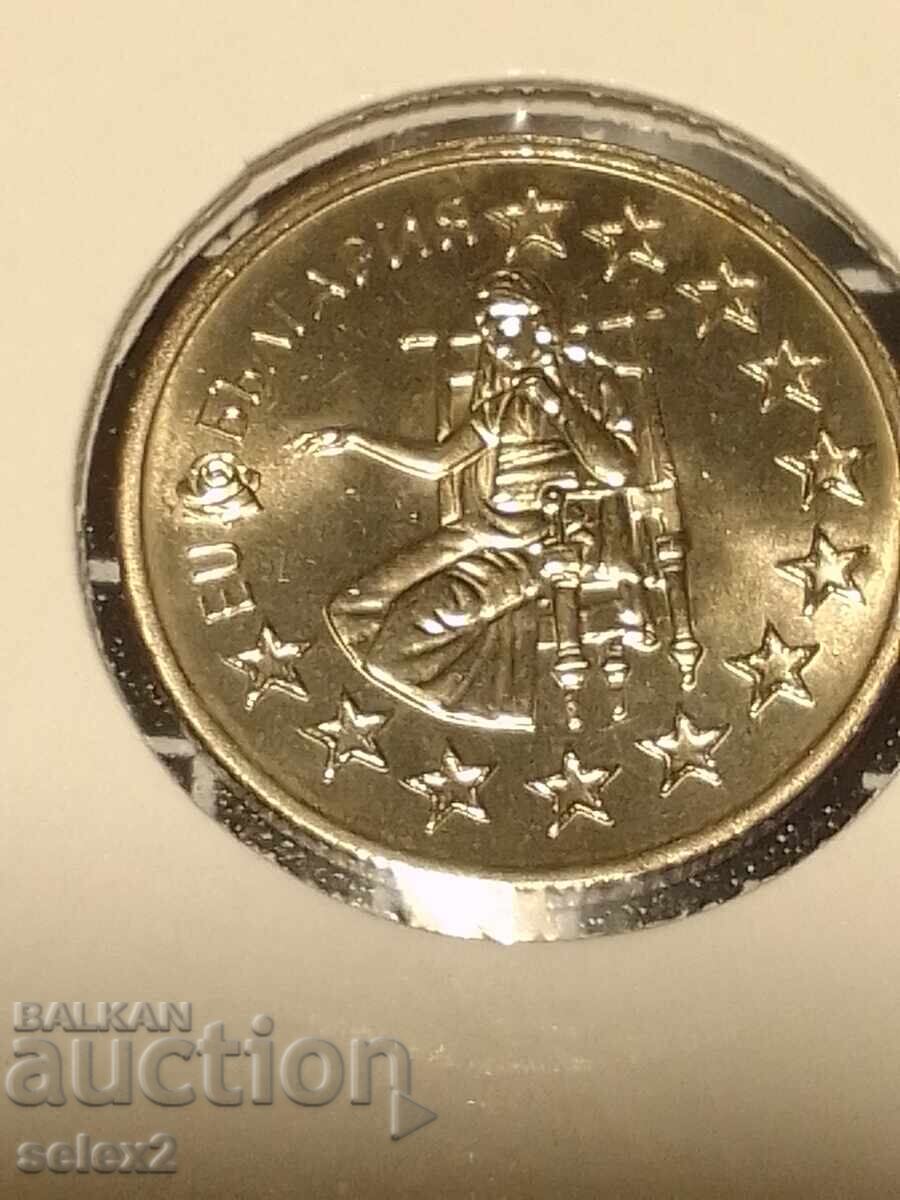 Delivery of 50 Stotinki 2005 Republic of Bulgaria "EU" - Unc Delivery of 50 Stotinki 2005 Republic of Bulgaria "EU" - Unc