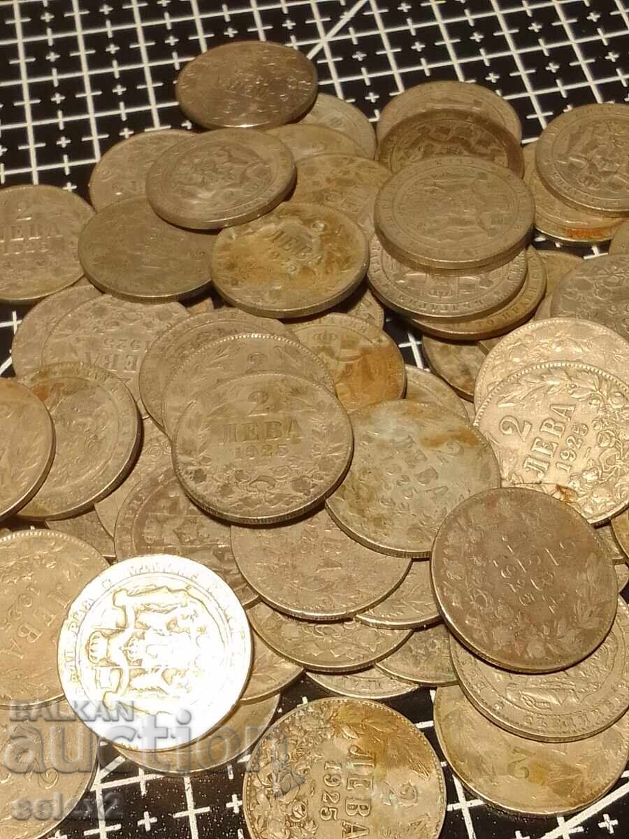 Παράδοση Λοτ 70 νομισμάτων των 2 λέβα του 1925 Παράδοση Λοτ 70 νομισμάτων των 2 λέβα του 1925