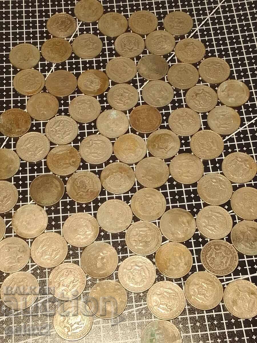 Λοτ 70 νομισμάτων των 2 λέβα του 1925 Λοτ 70 νομισμάτων των 2 λέβα του 1925