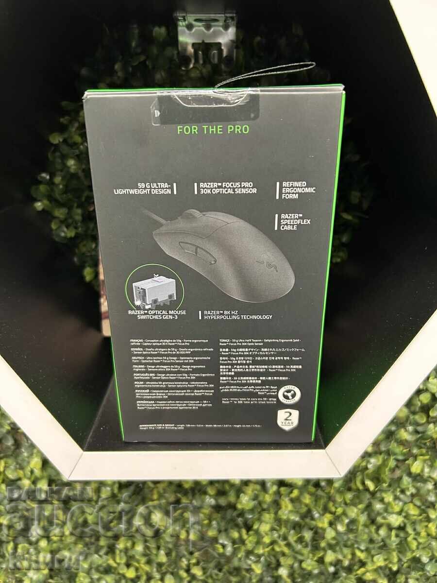 Gaming mouse Razer - DeathAdder V3, optical, black - new with price € 40.00 | 78.23 BGN