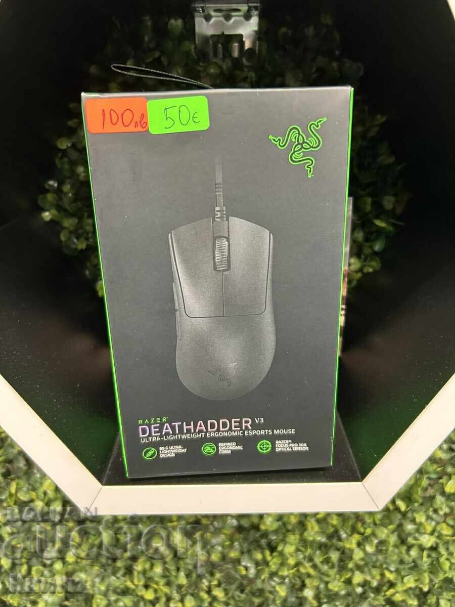 Gaming mouse Razer - DeathAdder V3, optical, black - new