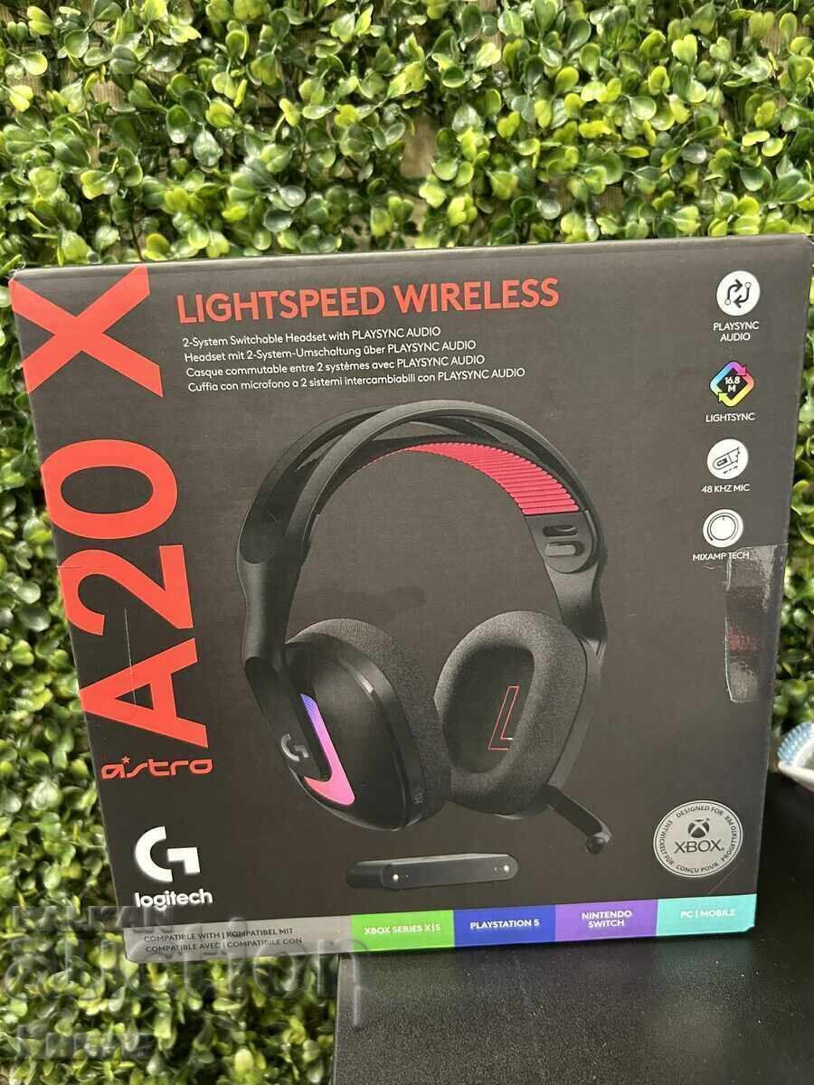 Logitech Gaming Headphones - Astro A20 X, Wireless, Black