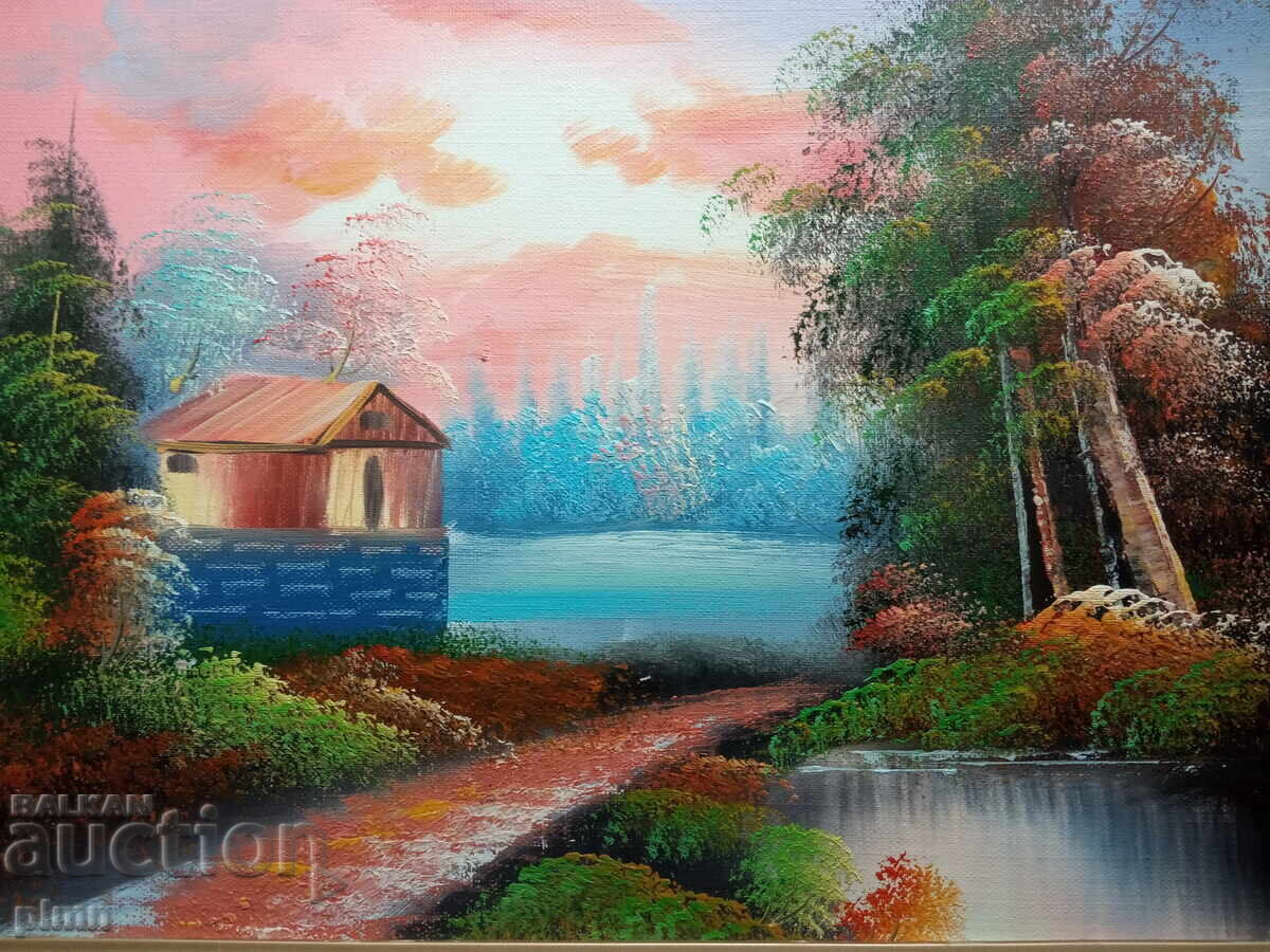 Oil painting on canvas with price € 15.00 | 29.34 BGN