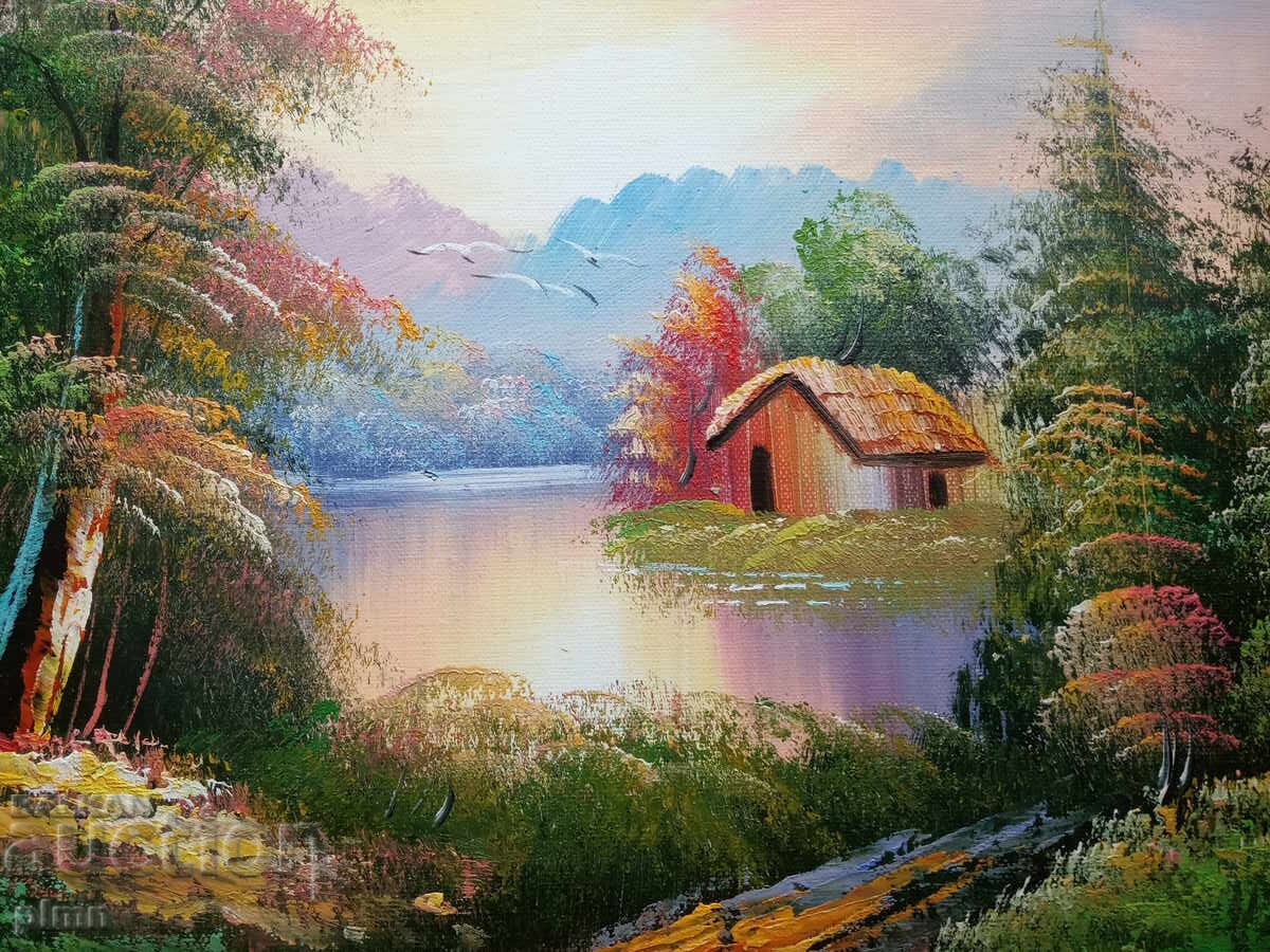 Pictură în ulei pe pânză cu preț € 15.00 | 29.34 BGN