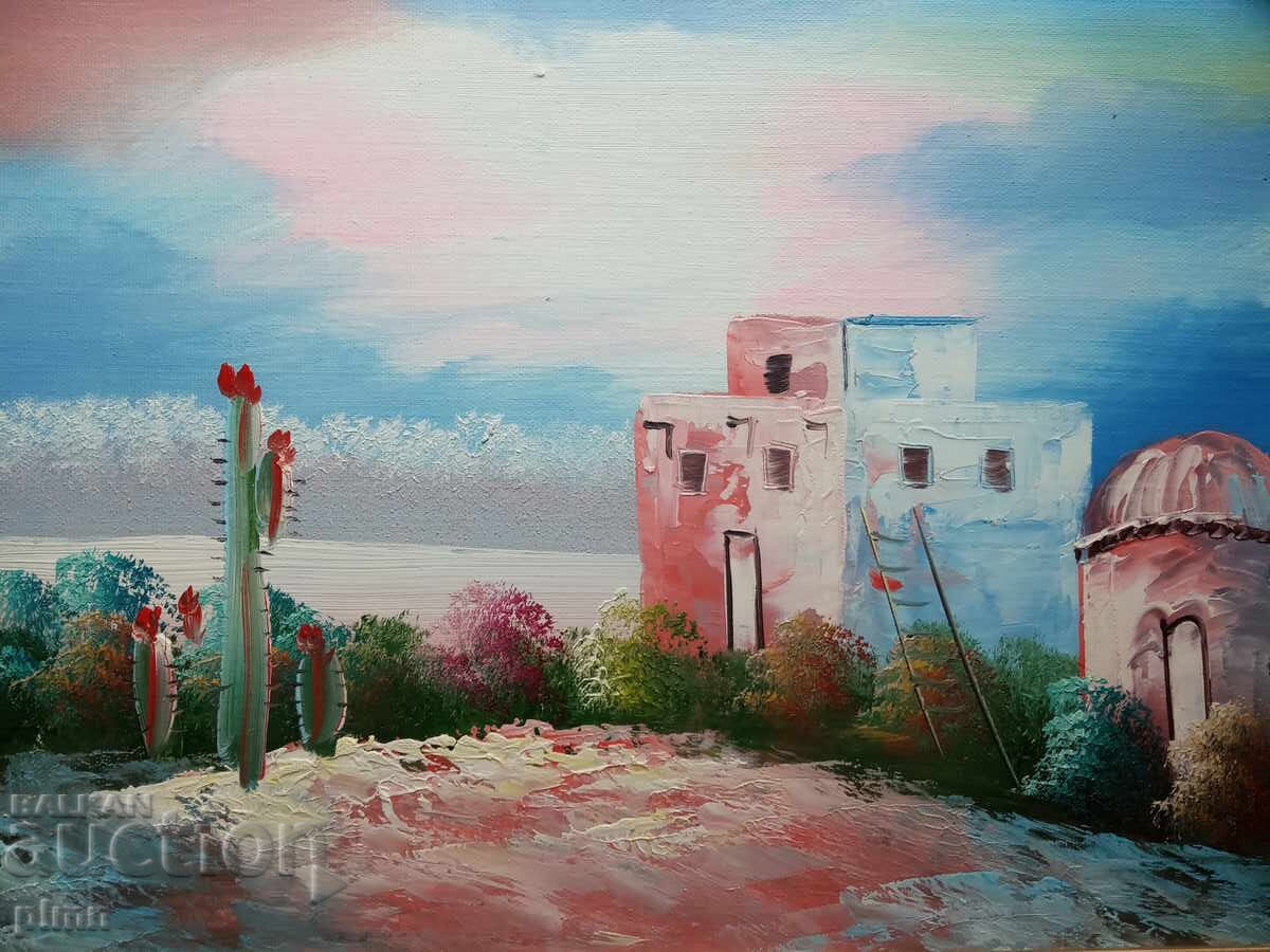 Картина масло на платно с цена € 15.00 | 29.34 лв.