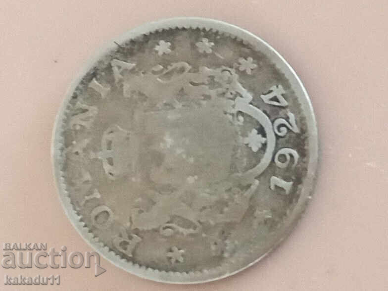1 LEU 1924 cu preț € 1.00 | 1.96 BGN