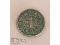 1 Pesetă 1944