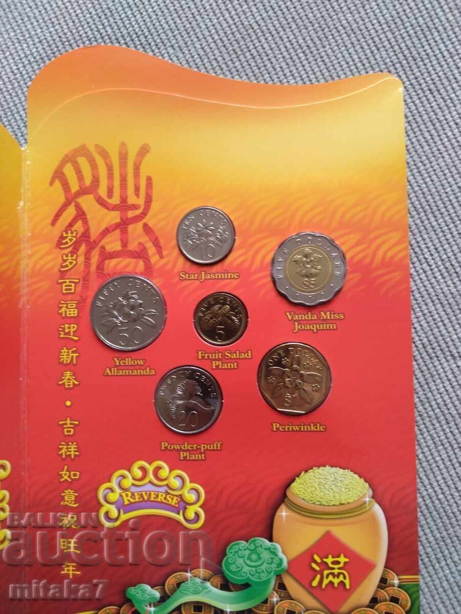 Аукцион Сет монети 2007 година, Сингапур