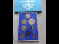 Сет монети 1977 година, Великобритания