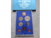Сет монети 1977 година, Великобритания