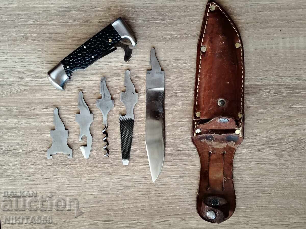 Многофункционален ловен нож на П.Денев-Габрово с цена € 23.00 | 44.98 лв.