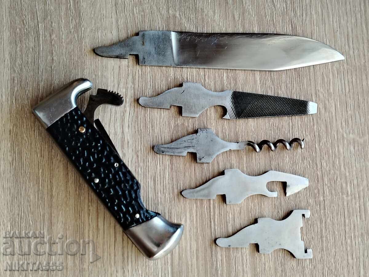 Многофункционален ловен нож на П.Денев-Габрово