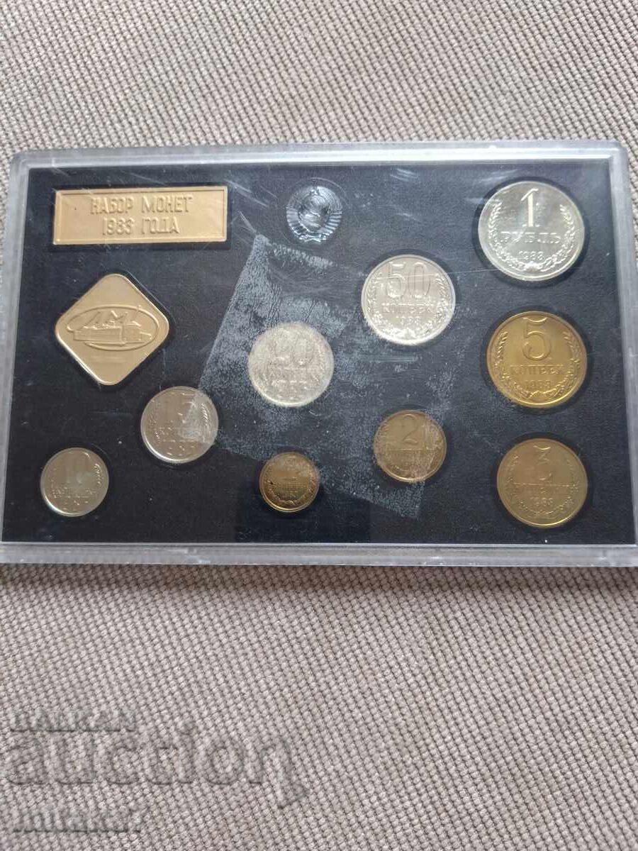 Set monede 1983, URSS