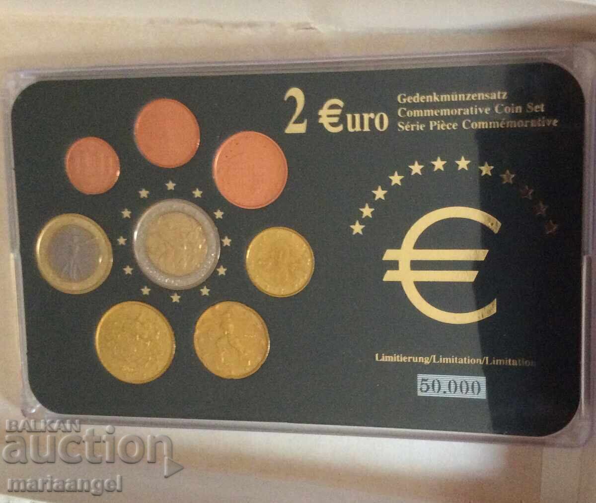 Set Euro Italy Certificate 2 euro - 2005 - 5