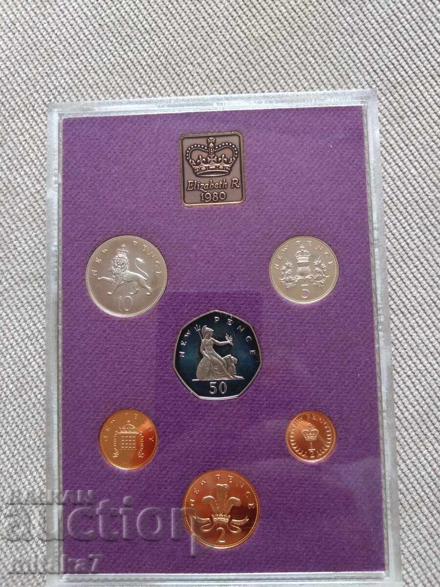 Сет монети 1980 година, Великобритания с цена € 14.00 | 27.38 лв. Сет монети 1980 година, Великобритания с цена € 14.00 | 27.38 лв.