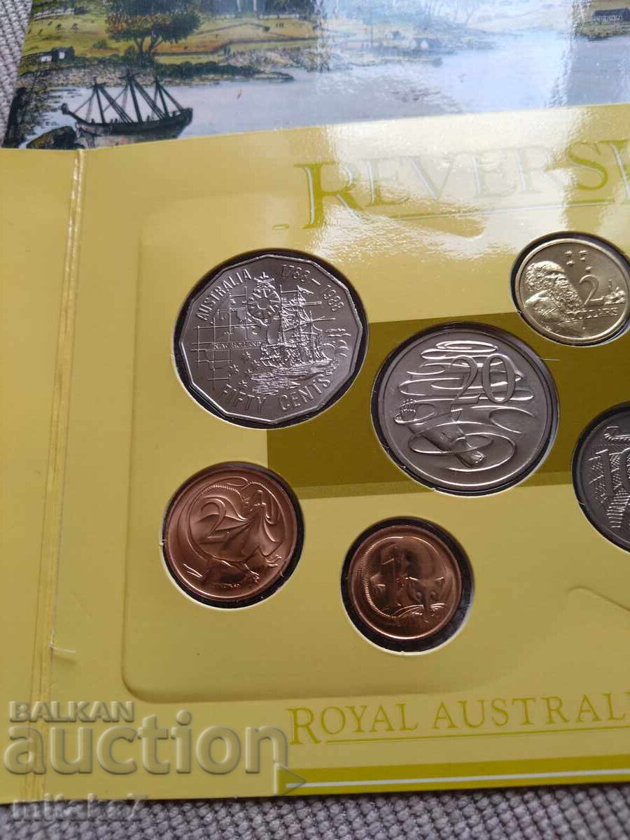 Сет монети 1988 година, Австралия - 5 Сет монети 1988 година, Австралия - 5
