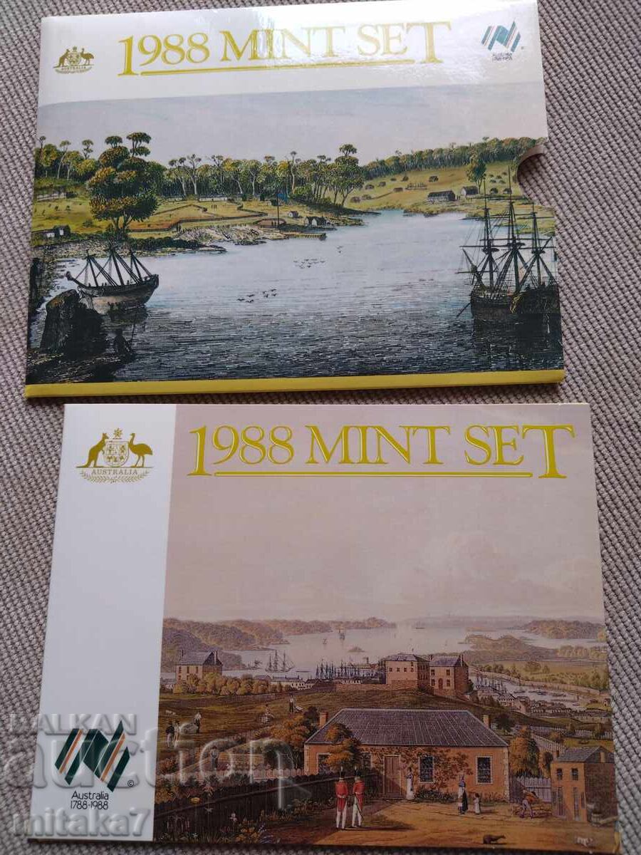 Сет монети 1988 година, Австралия Сет монети 1988 година, Австралия