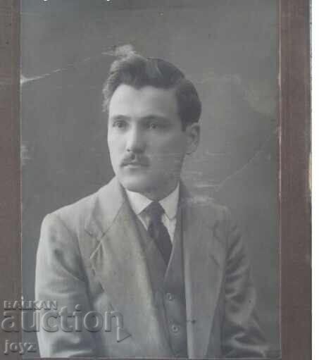 1916 g FOTOGRAFIE VECHE CARTON fotograf de curte CARASTOIANOV 1916 g FOTOGRAFIE VECHE CARTON fotograf de curte CARASTOIANOV