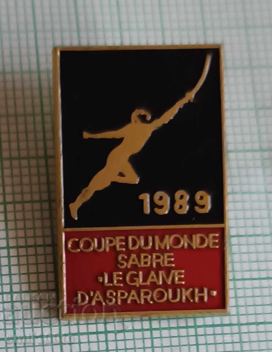Ecuson - Turneu Internațional de Scrimă Sabia Asparuh 1989 Ecuson - Turneu Internațional de Scrimă Sabia Asparuh 1989