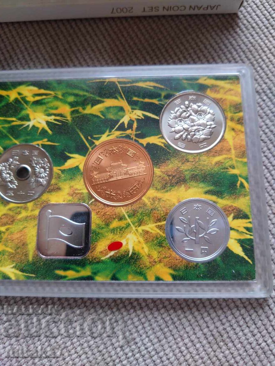 Сет монети 2007 година, Япония - 6 Сет монети 2007 година, Япония - 6