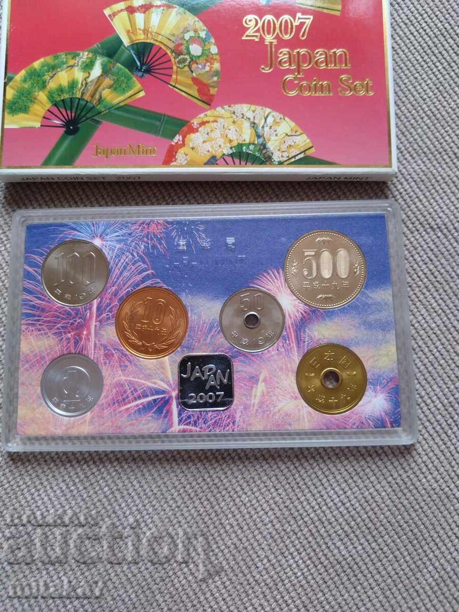 Сет монети 2007 година, Япония Сет монети 2007 година, Япония