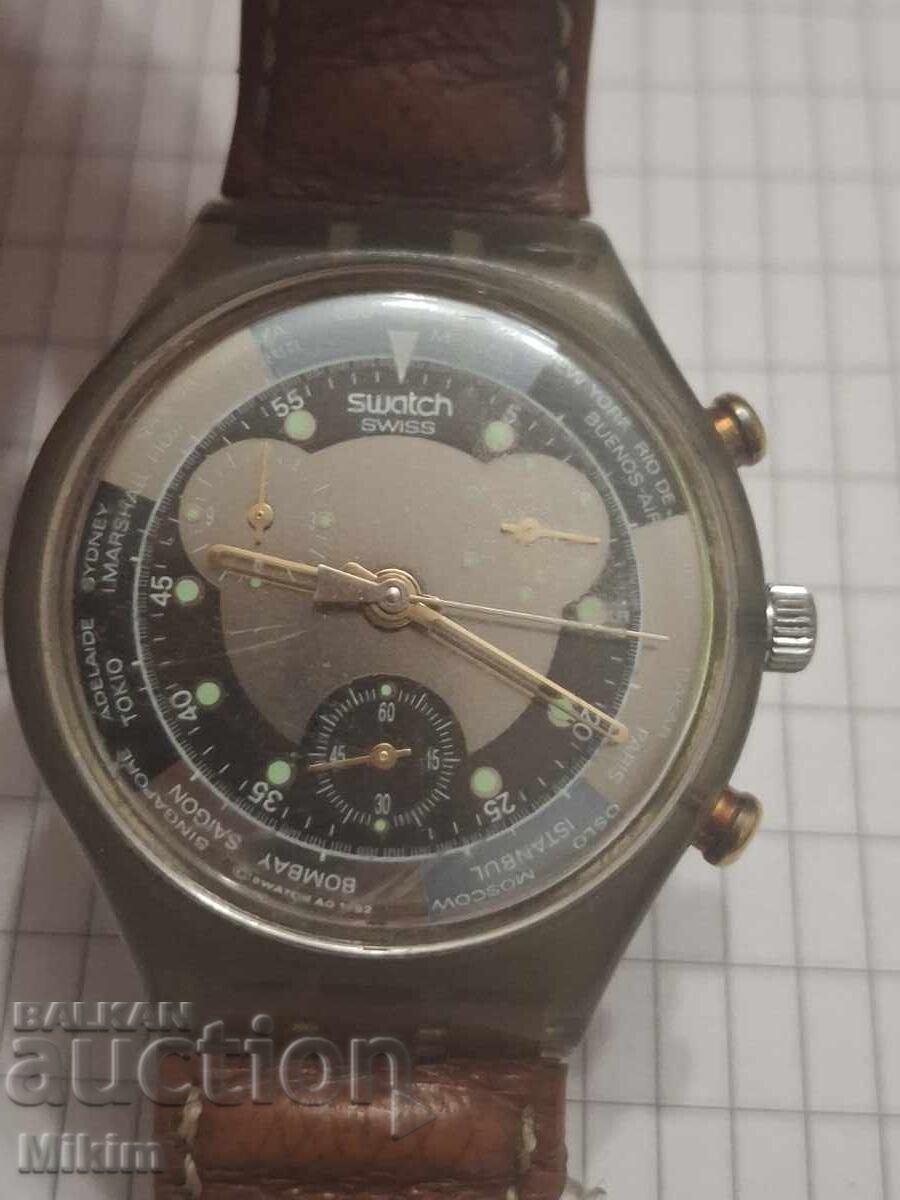 Часовник Swatch Swiss хронограф