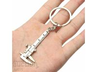 Breloc metalic șubler /c